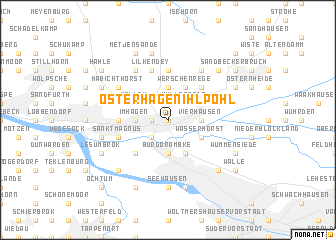 map of Osterhagen-Ihlpohl