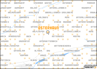 map of Osterhaun