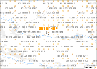 map of Osterhof