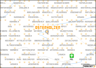 map of Osterholzen
