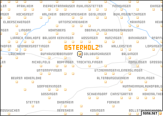 map of Osterholz