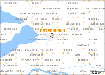 map of Osterhusum