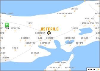 map of Østerild