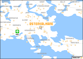 map of Österkalmare