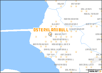 map of Osterklanxbüll