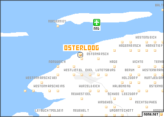 map of Osterloog