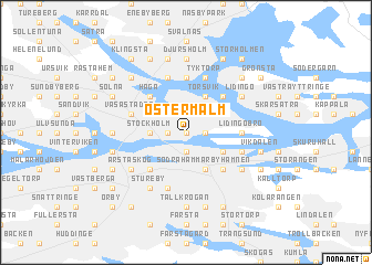 map of Östermalm