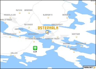 map of Östermalm
