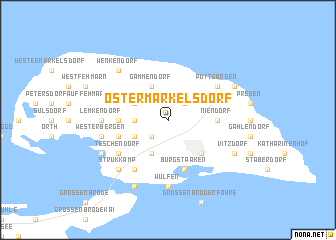 map of Ostermarkelsdorf