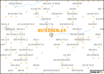 map of Ostermühlen