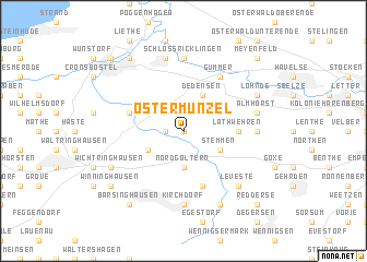 map of Ostermunzel