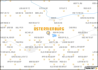 map of Osternienburg