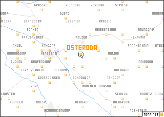 map of Osteroda