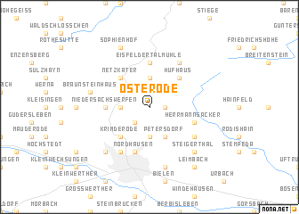 map of Osterode