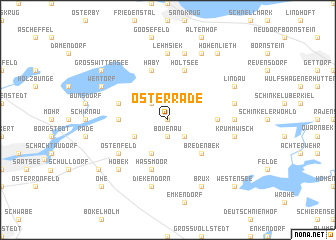 map of Osterrade