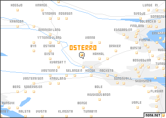map of Österro