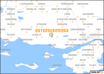 map of Øster Skerninge