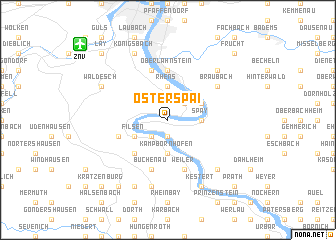 map of Osterspai