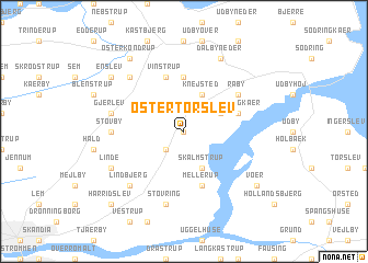 map of Øster Tørslev