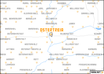 map of Oster-Treia