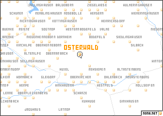 map of Osterwald