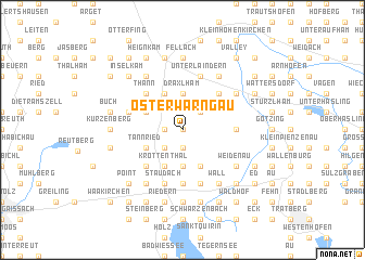 map of Osterwarngau