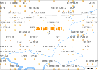 map of Osterwinnert