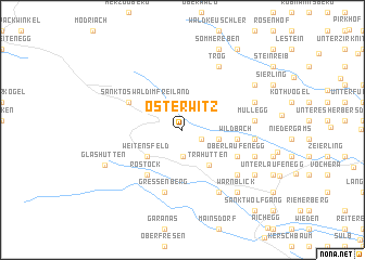 map of Osterwitz