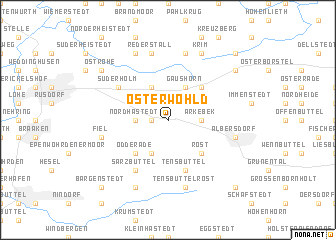 map of Osterwohld