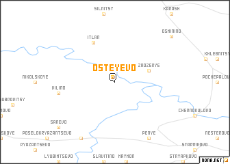 map of Osteyevo