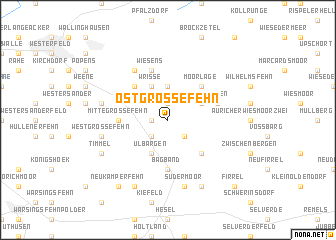 map of Ostgroßefehn