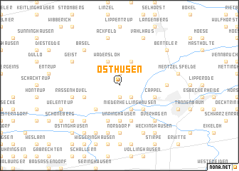 map of Osthusen