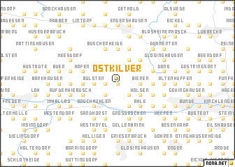 map of Ostkilver