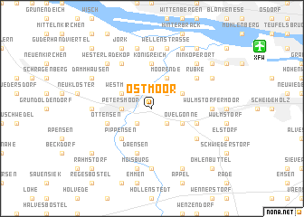 map of Ostmoor