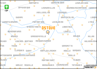 map of Ostove