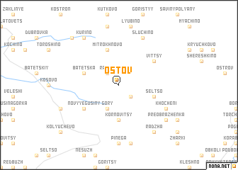 map of Ostov