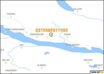 map of Östra Brattmon