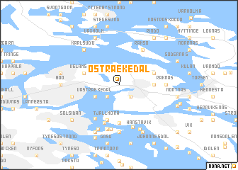 map of Östra Ekedal