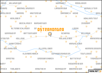 map of Ostramondra