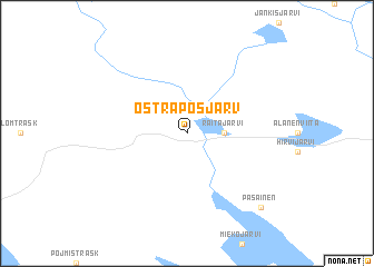 map of Östra Posjärv