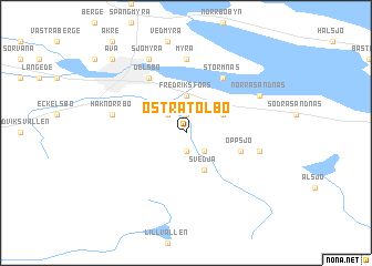 map of Östra Tolbo