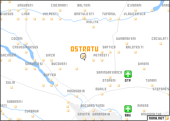 map of Ostratu