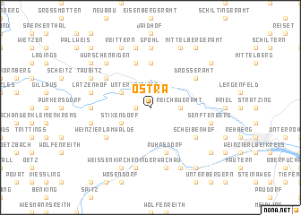 map of Ostra