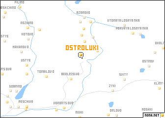 map of Ostroluki