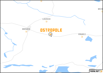 map of Ostropole