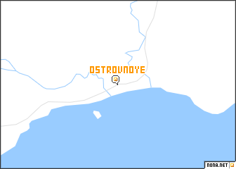 map of Ostrovnoye