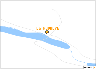 map of Ostrovnoye