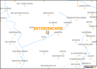 map of Ostrovshchina