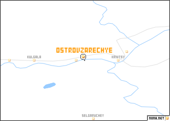 map of Ostrov-Zarech\