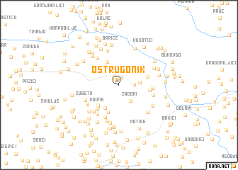 map of Ostrugonik